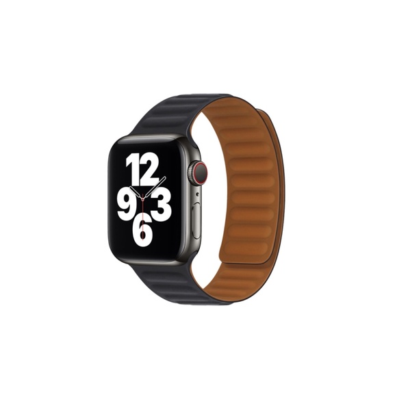 Silicone Link Apple Watch Strap - Picture 1 of 4